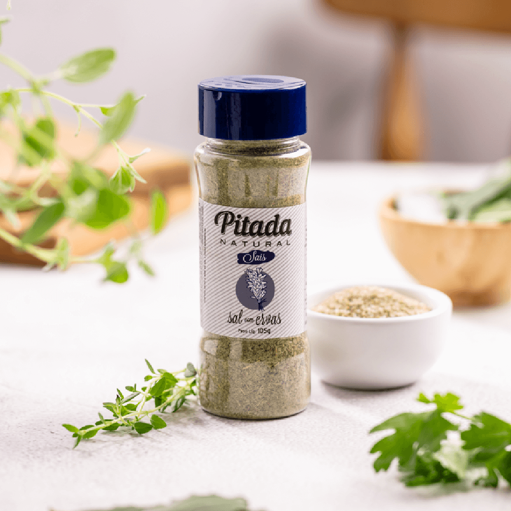 Sal com Alho Pitada Natural